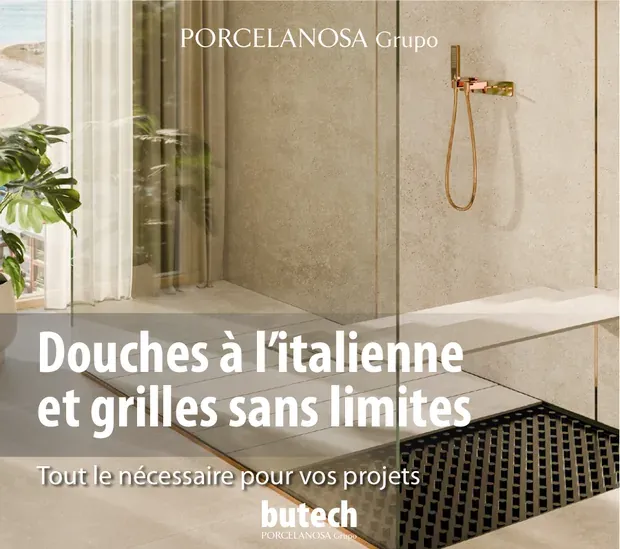 Cover of the Walk-in showers and gratings catalogue