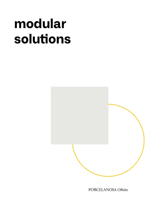 Cover of the Modular Solutions, offsite construction catalogue
