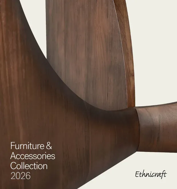 Cover of the Ethnicraft — furniture and accessories catalogue