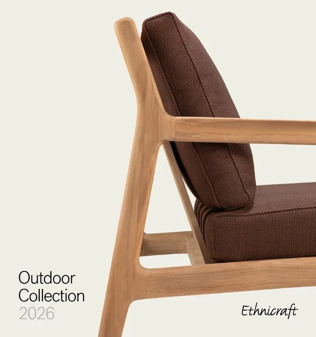 Cover of the Ethnicraft — outdoor collection catalogue