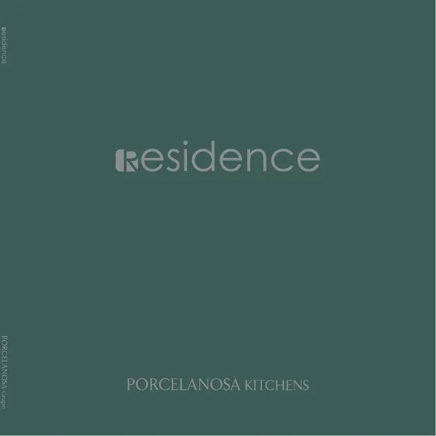 Cover of the Gamadecor — Residence kitchens catalogue