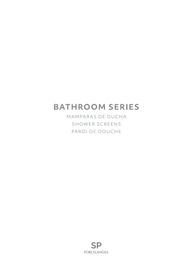 Cover of the Krion — shower enclosures catalogue
