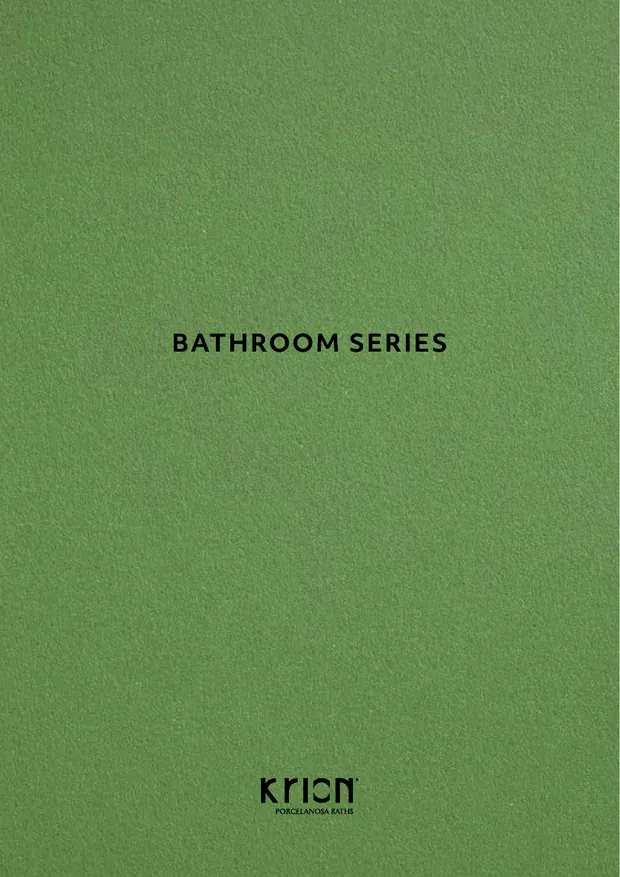 Cover of the Krion — the bathroom catalogue