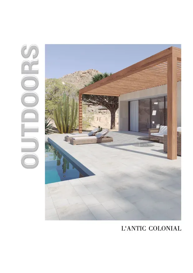 Cover of the L’Antic Colonial — outdoors catalogue