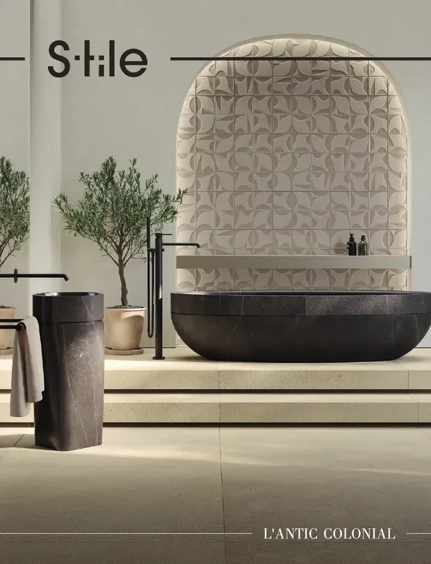 Cover of the L’Antic Colonial — S·tile magazine catalogue