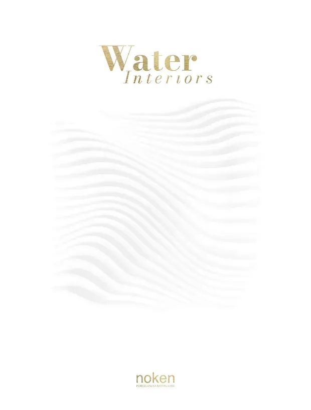 Cover of the Noken — Water Interiors catalogue