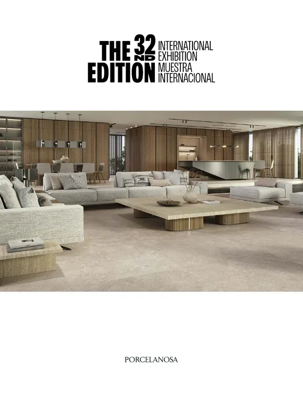 Cover of the Porcelanosa — what’s new in 2026 catalogue