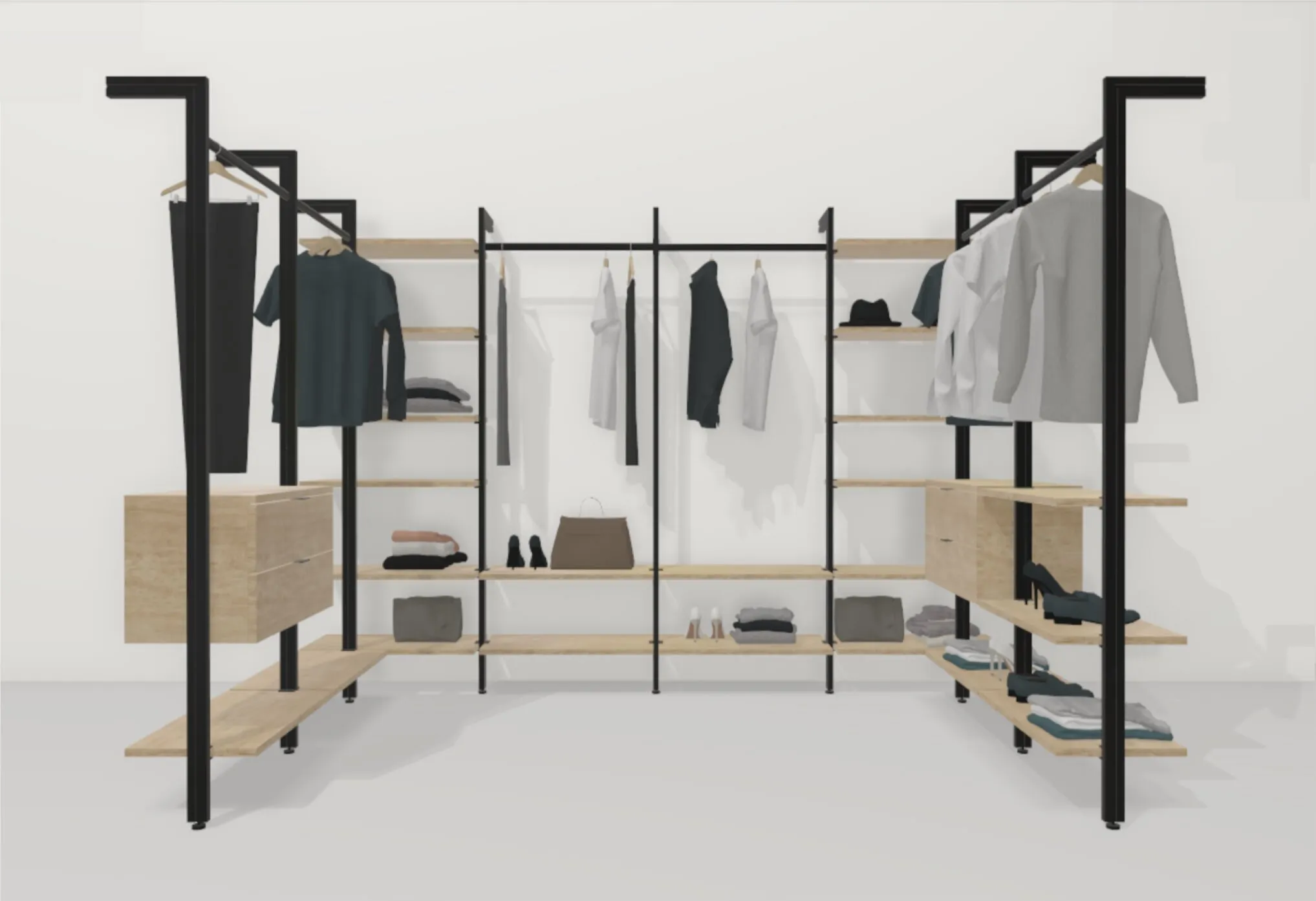 Dolle — Modular storage and staircases, held in stock at the depot — you leave with it.
