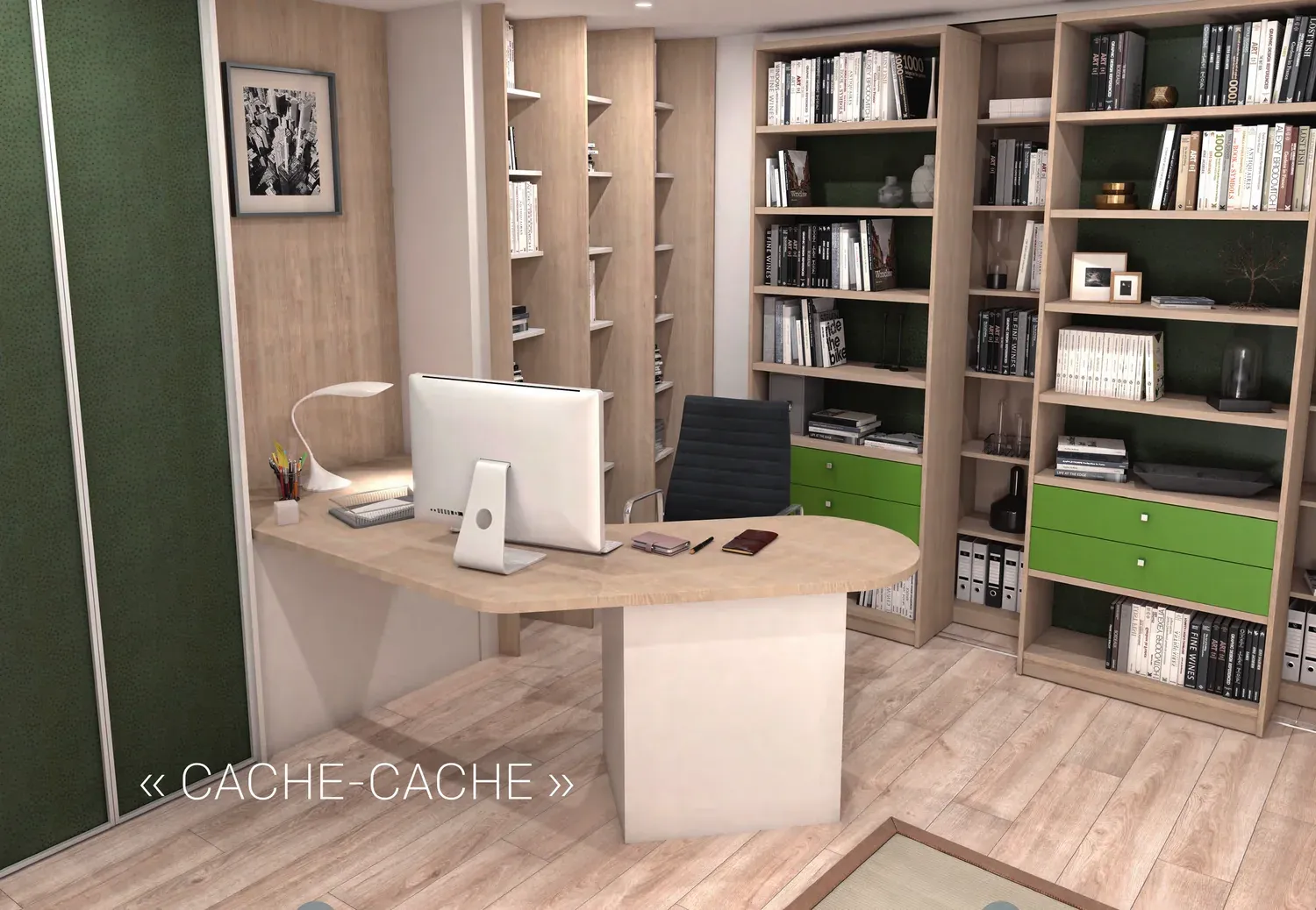 Domelia — Desks and eaves — vue 1 sur 2